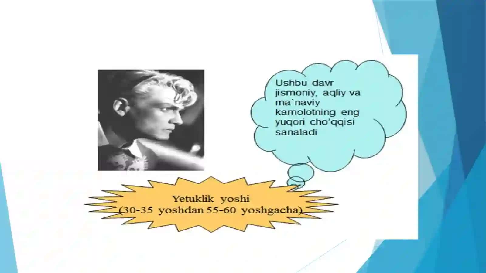 Yetuklik davri 3