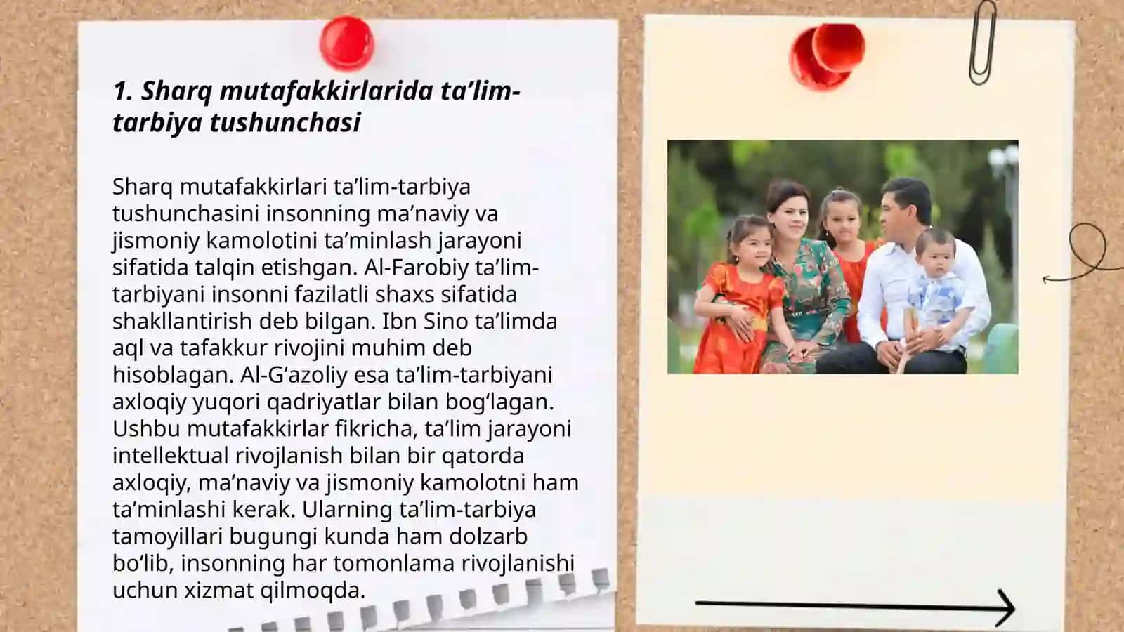 Sharq mutafakkirlari ijodida taʼlim- tarbiya,ustoz-murabbiy masalalariga bagʻishlangan 3
