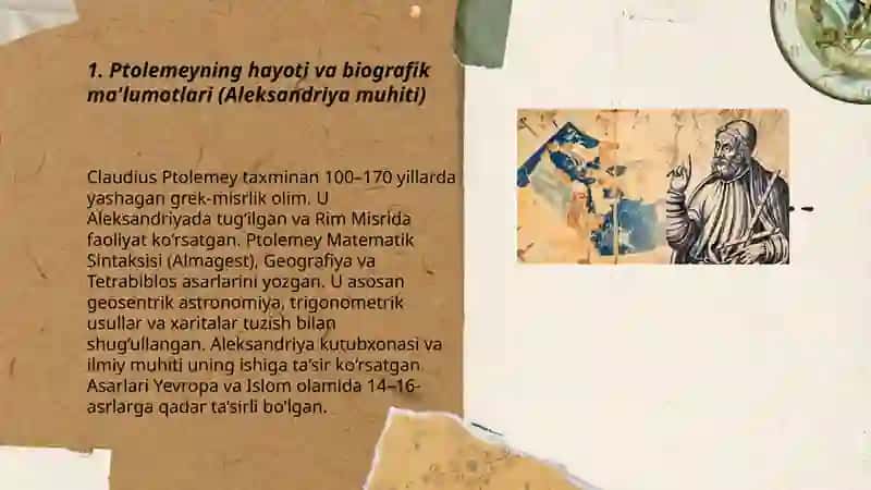 Ptolemey hayoti va ijodi 3