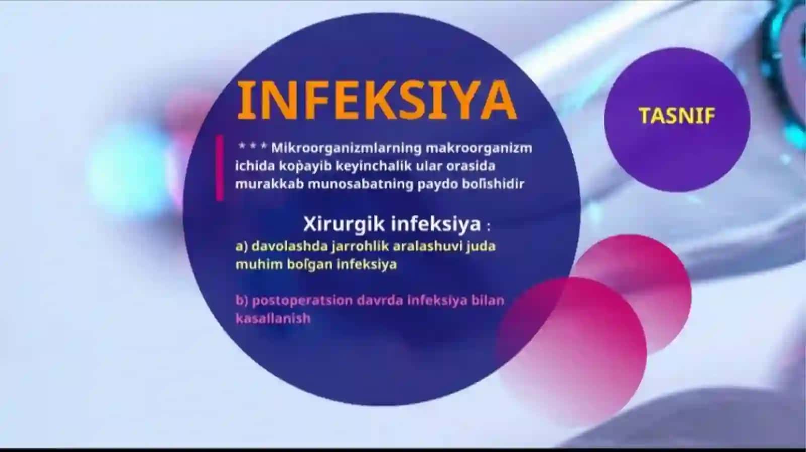 Yumshoq to'qimalar Xirurgik infektsiyasi 3