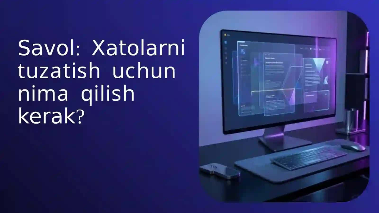 Dasturdagi xatoliklarni aniqlash va bartaraf etish texnologiyalari 3
