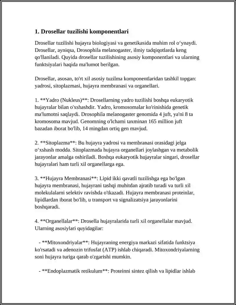 Drosellar tuzilishi va ishlash pirinspi 3