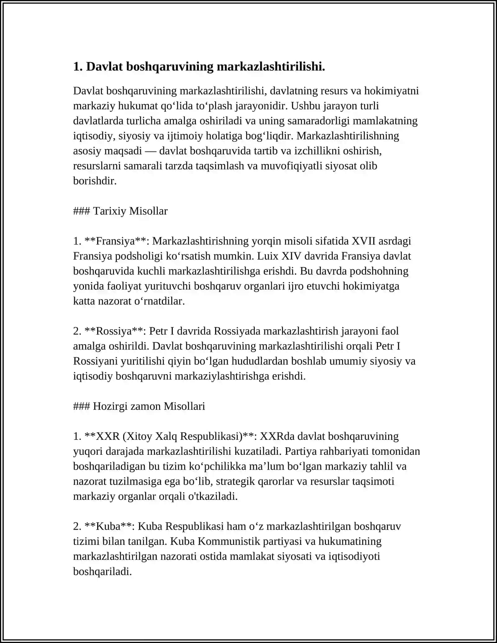 MUSTAQILLIK YILLARIDA DAVLAT BOSHQARUVI TIZIMIDA AMALGA OSHIRILGAN ISLOHATLAR 3