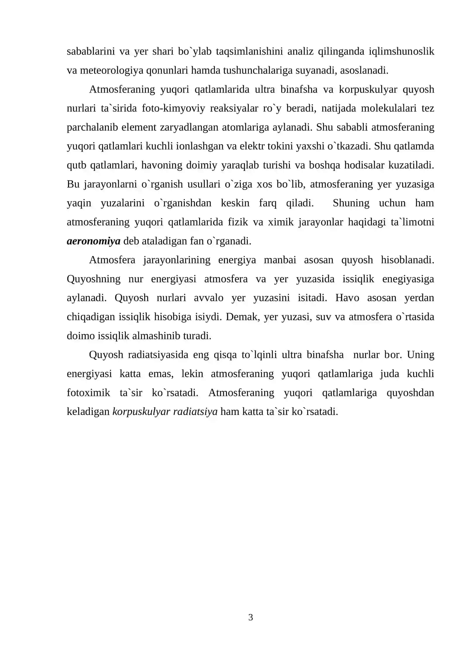 OB-HAVO VA IQLIM 3