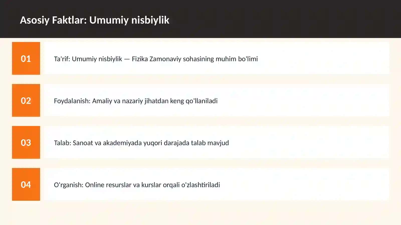 Umumiy nisbiylik 3