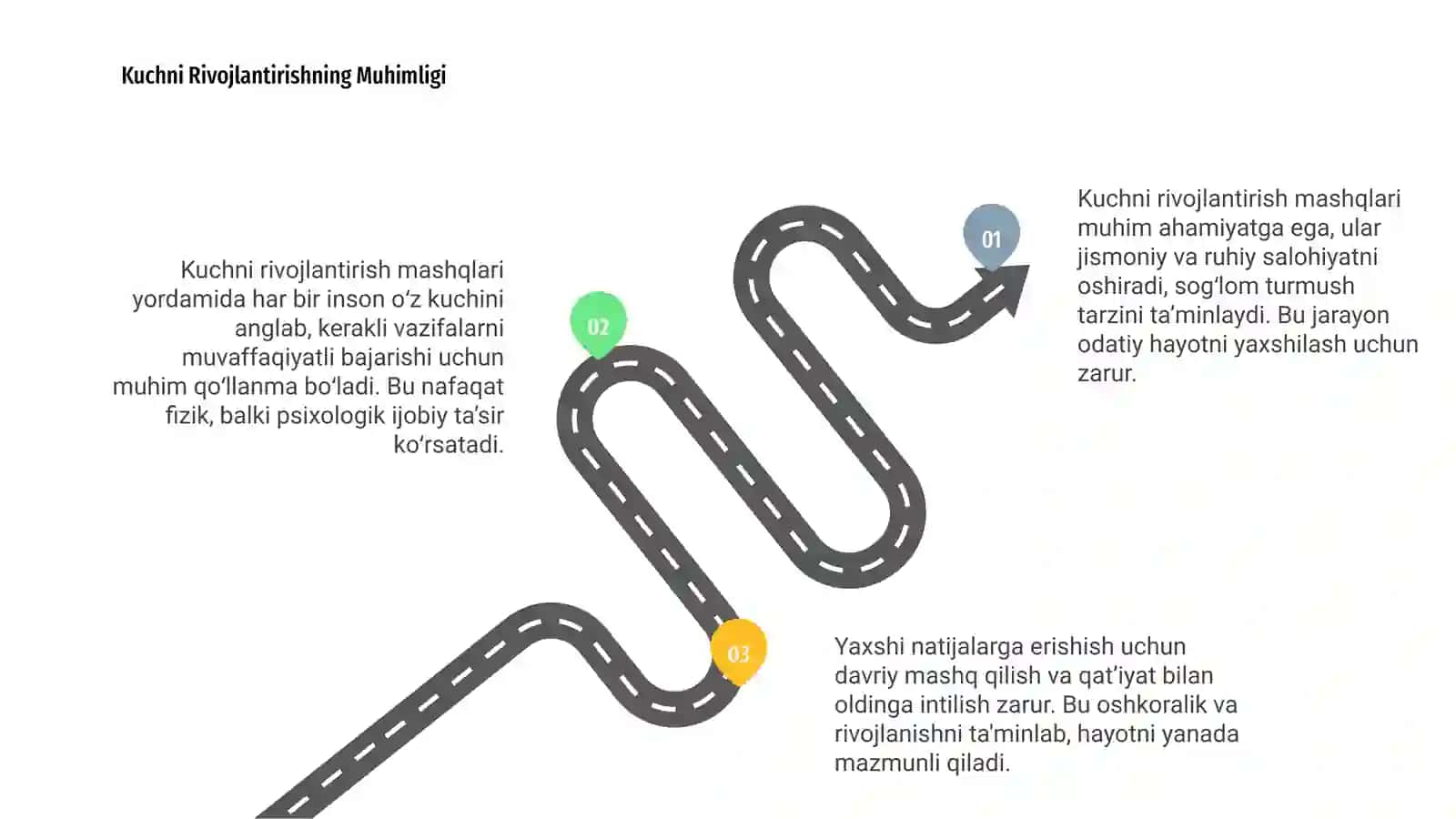 Kuchni rivojlantirish mashqlari 3