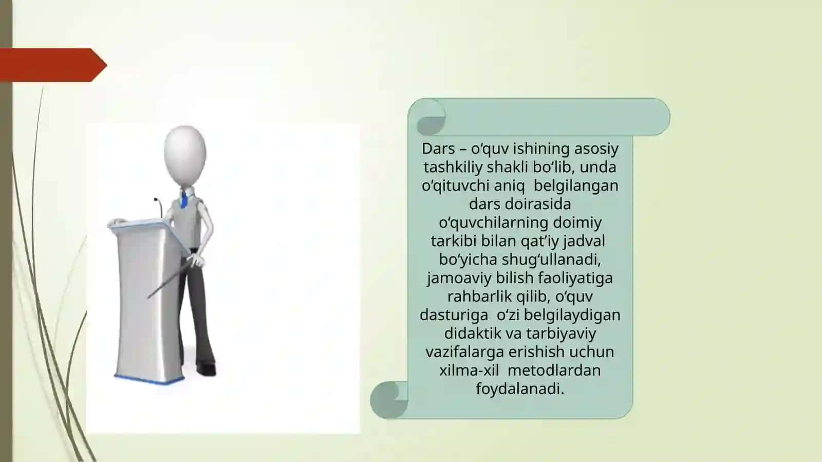 Dars tiplari haqida mashhur tarixchi metodistlarining fikrlari 3