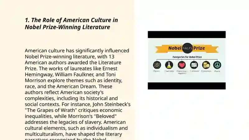 NOBEL PRIZE WINNERS IN AMERICAN LITERATURE. 3