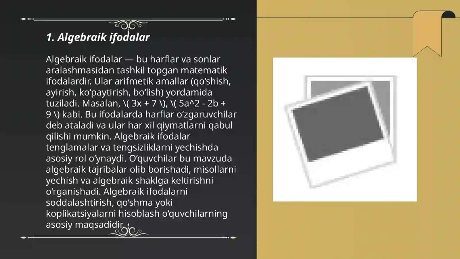 matnli masala orali matematikani orgatish 3