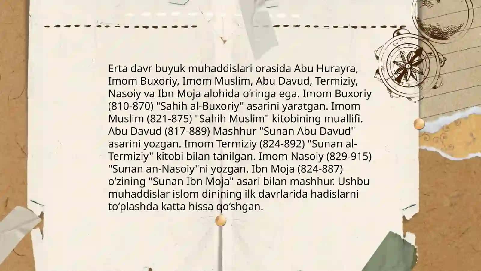 Buyuk muhaddislarning hayoti va ijodi 3