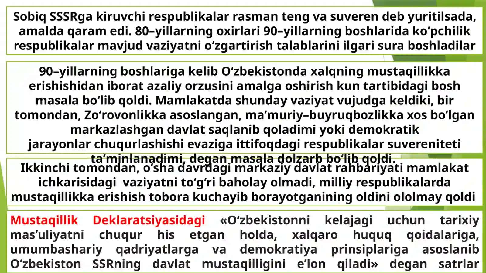 O‘zbekistonning eng yangi tarix ixres tomatiyasi 3