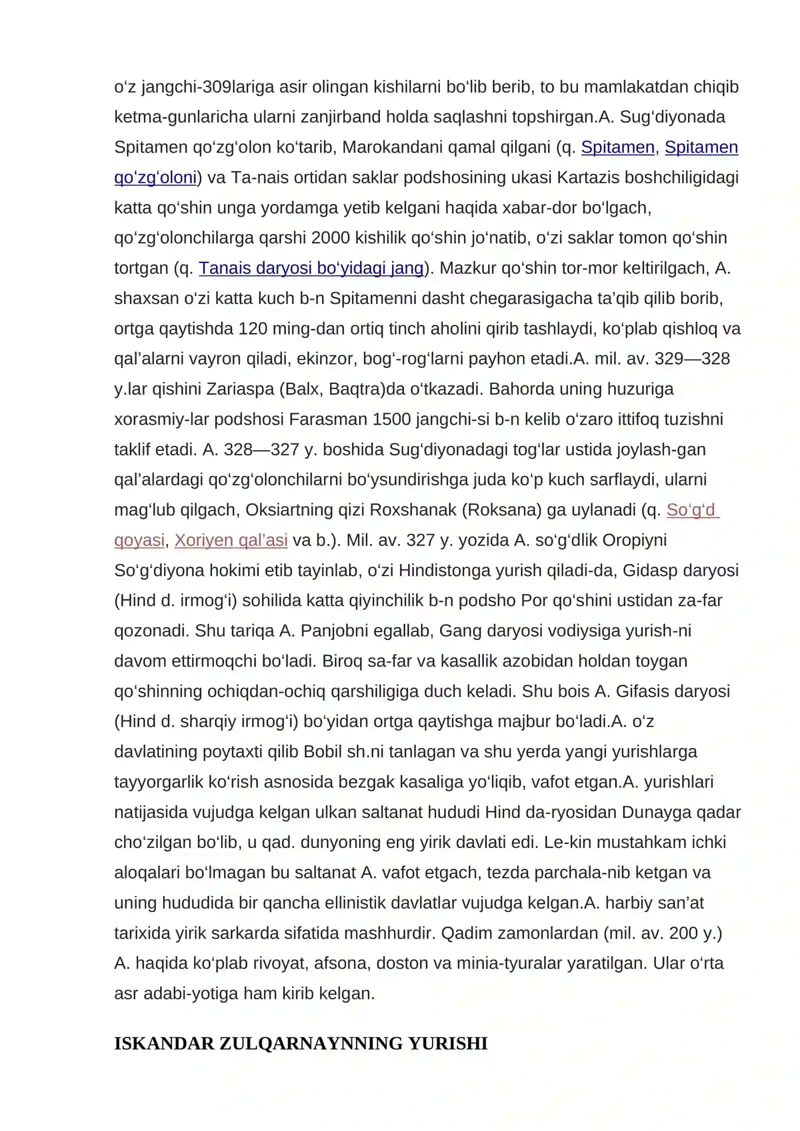 Aleksardr Makedonskiyning O’rta Osiyoga yurishi va kartagrafiyasi 3