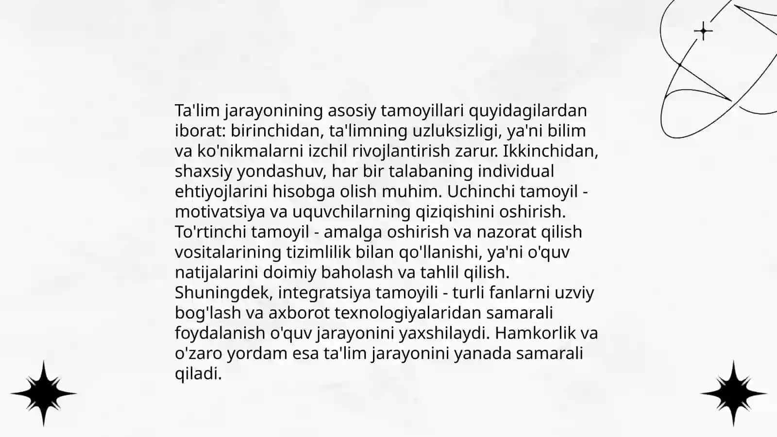 Taʼlimni tashkil etish turlari va shakllari 3