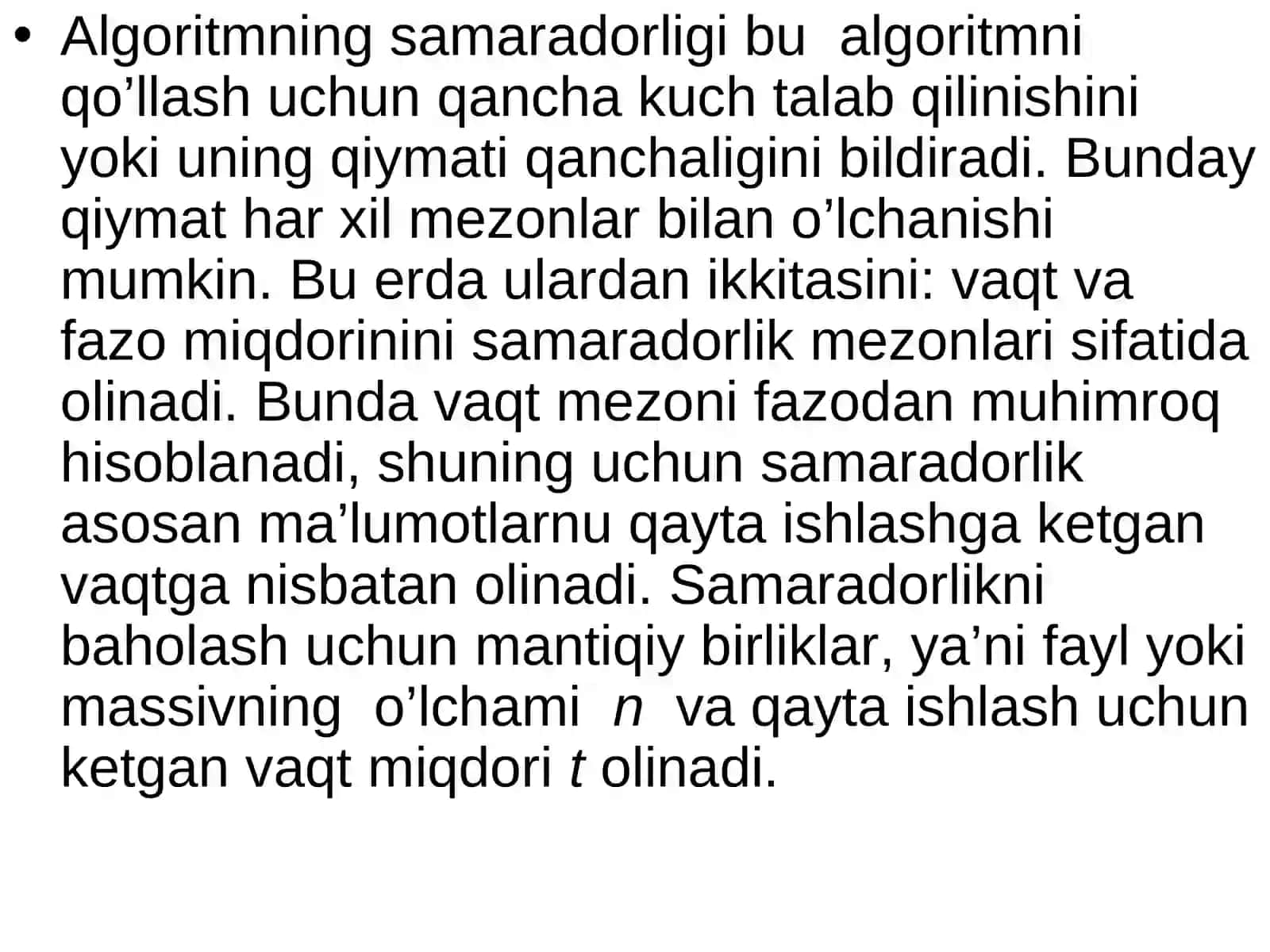 АLGORITMLARNINGEFFEKTIVLIGI 3