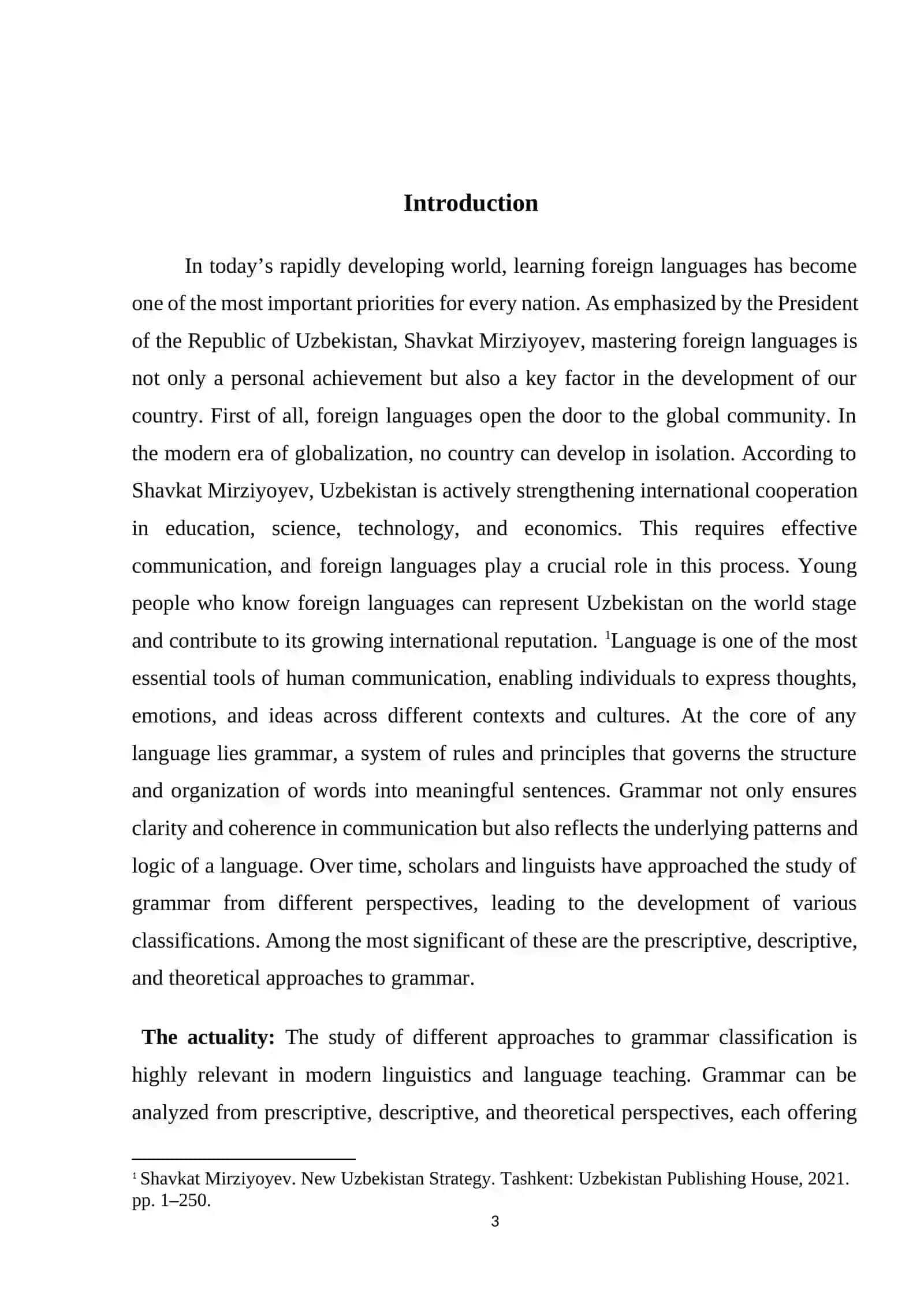 Classifications of grammar. prescriptive, descriptive, and theoretical approaches 3