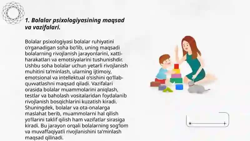 Bolalar psixologiyasi va psixodiagnostikasi 3