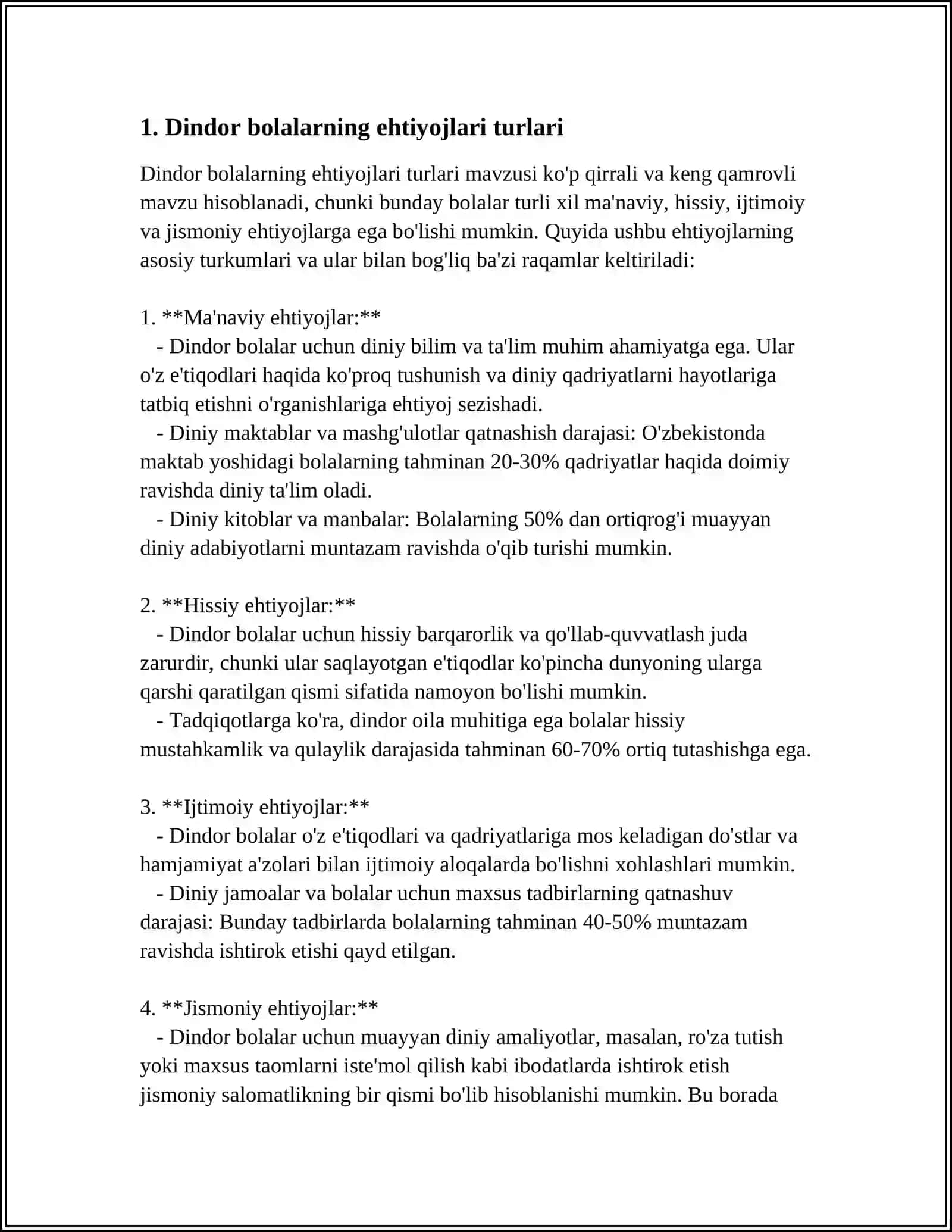 DINDOR KISHILARNING EHTIYOJLARI VA XULQ ATVOR MOTIVLARI 3