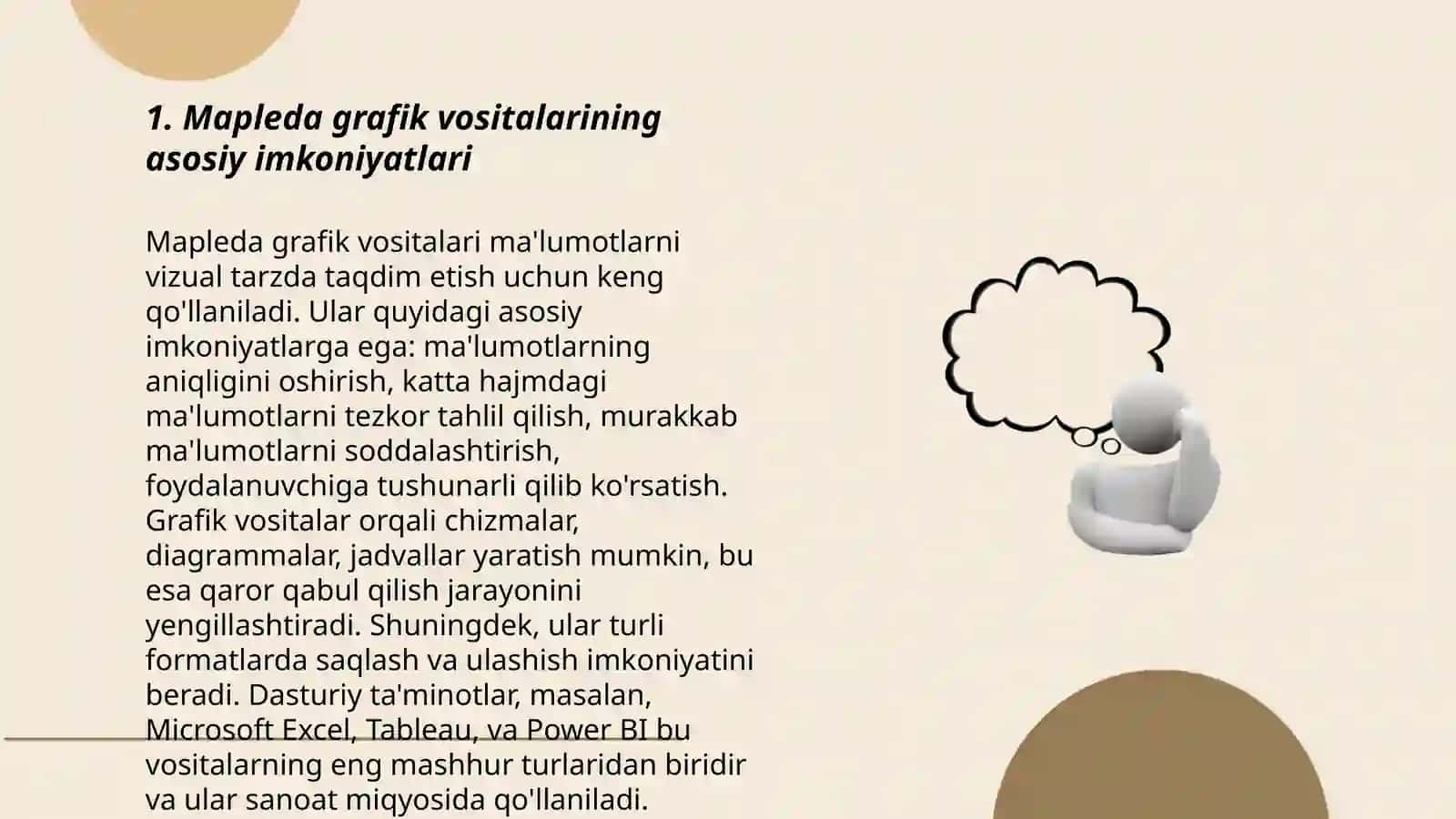 Mapleda grafik paketlarni imkoniyatlari 3