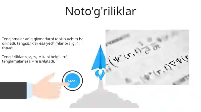Tenglamalar 3