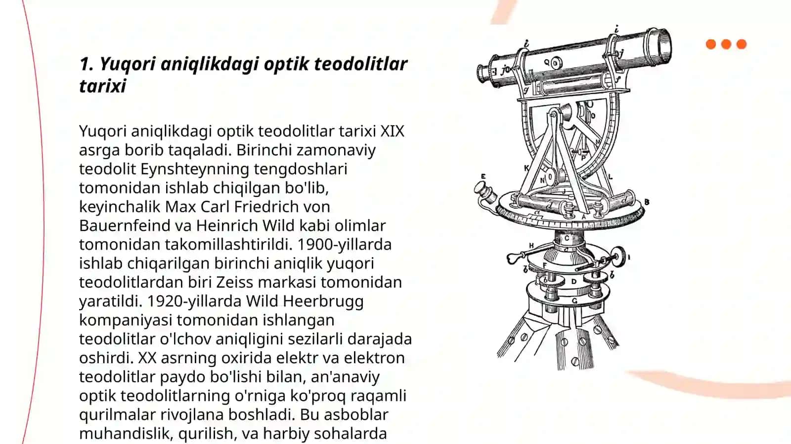 Yuqori aniqlikdagi optik teodolitlar 3