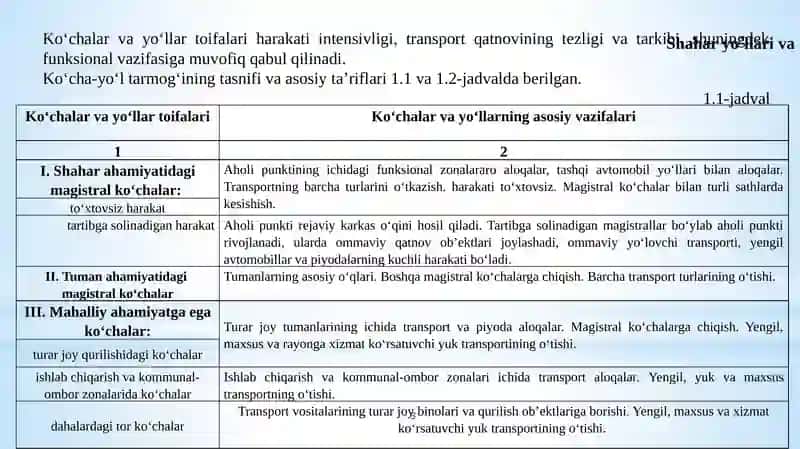 YO‘LTO‘SHAMASIASI SO‘SIQURILISHINING İSH JARAYONLARINI VA MAŞINA MEHANIZMLARI OTRYADINI ANIQLASH 3