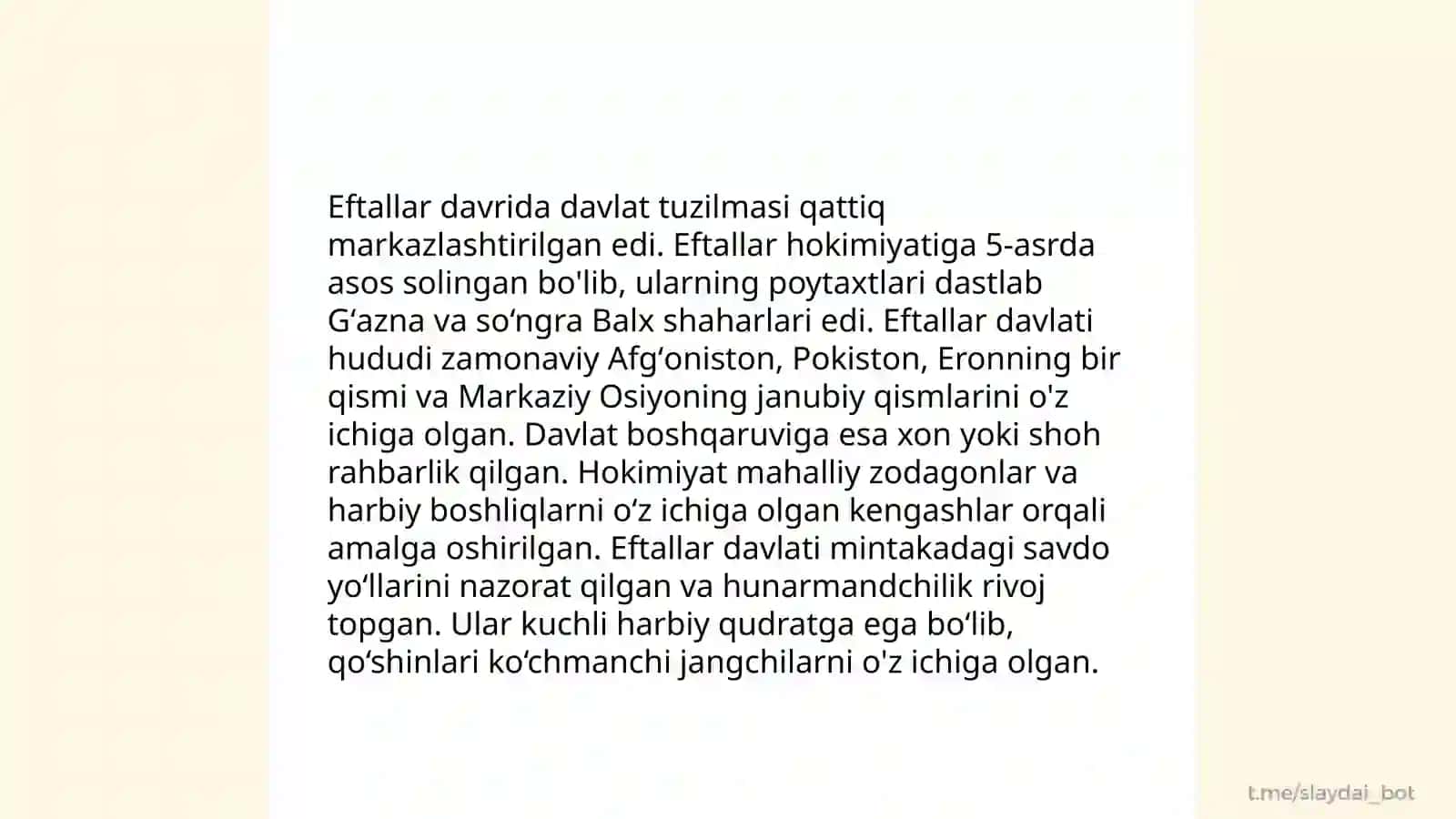 Eftallar davrida davlat boshqaruvi 3