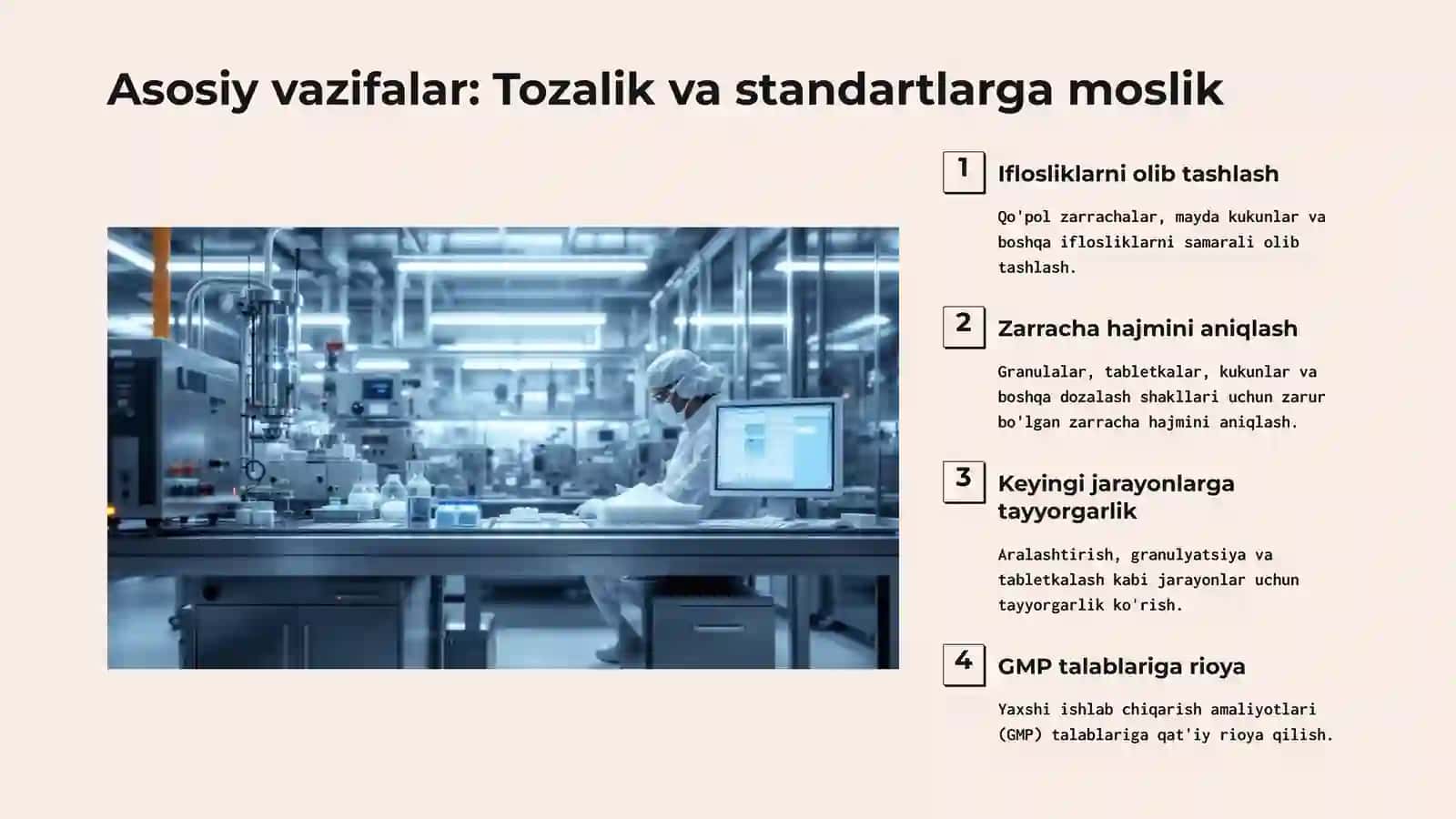 Farmatsevtika sanoatida filtrlash apparatlari 3
