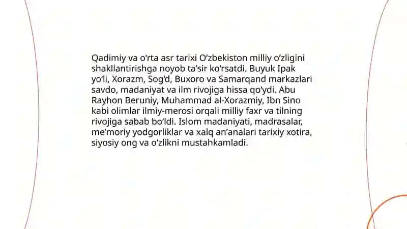Oʻzbekistonda mustaqillik gʻoyalarining tarixiy asoslari 3