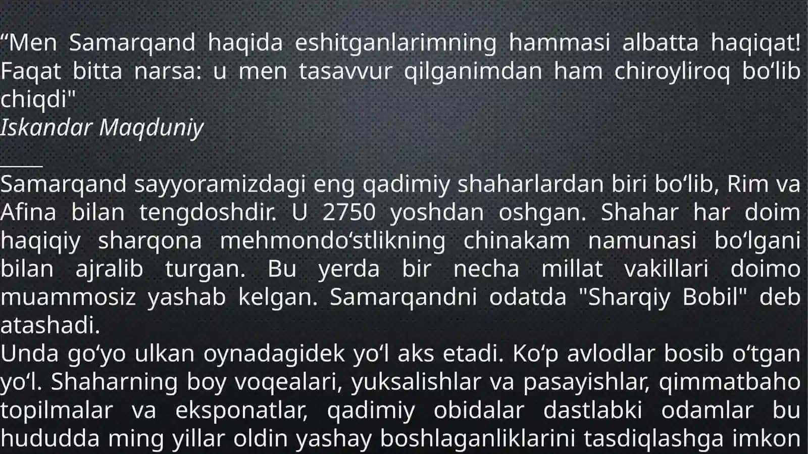 Samarqand shahri tarixi 3