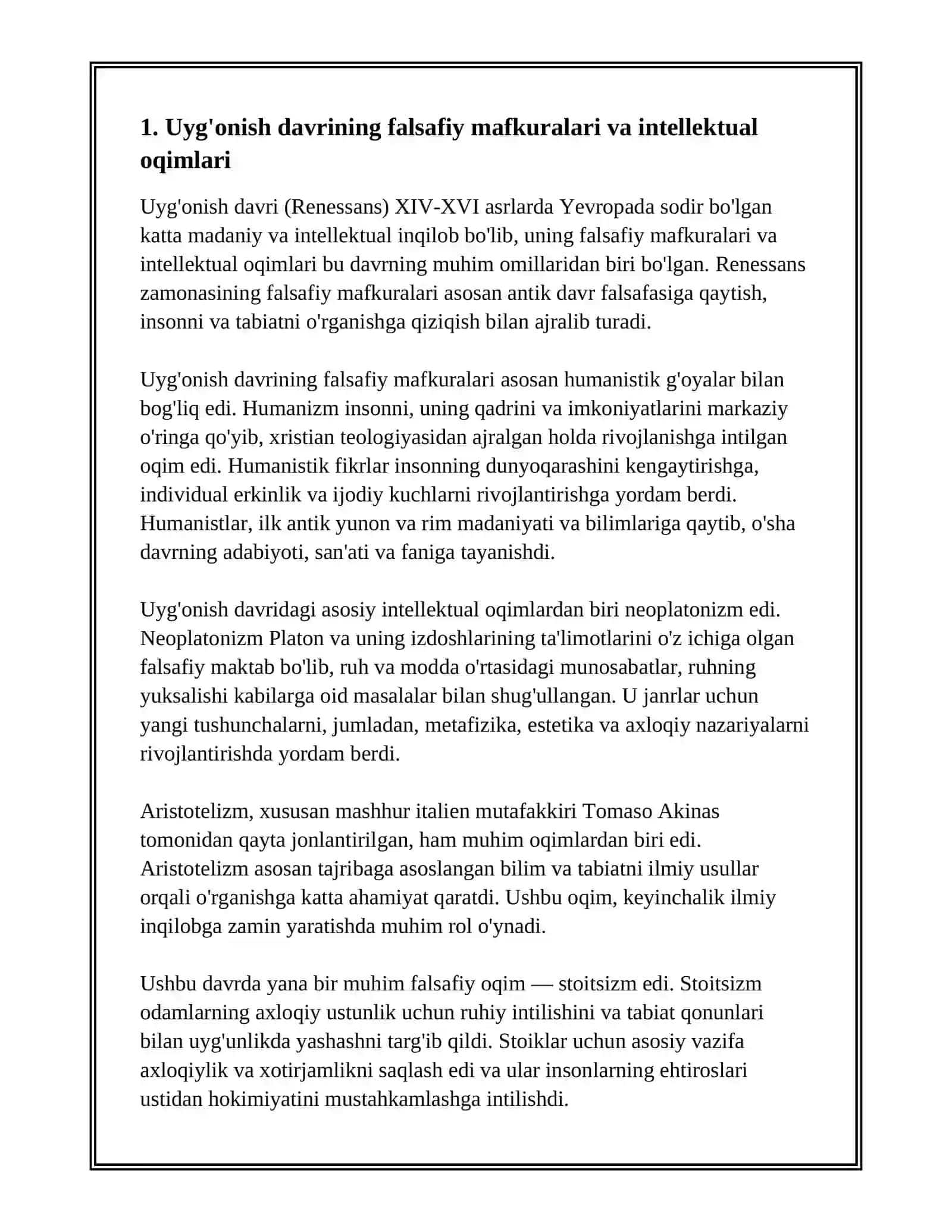 UYGʻONISH DAVRINING FALSAFIY TARIXIY VA BADIIY OMILARI 3