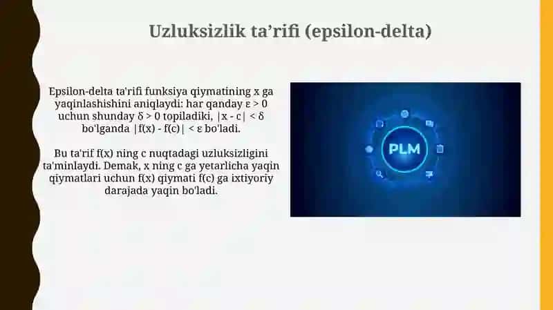 Funksiya yigʻindisi koʻpaytmasi va bolinmasining uzluksizligi isbotlari 3