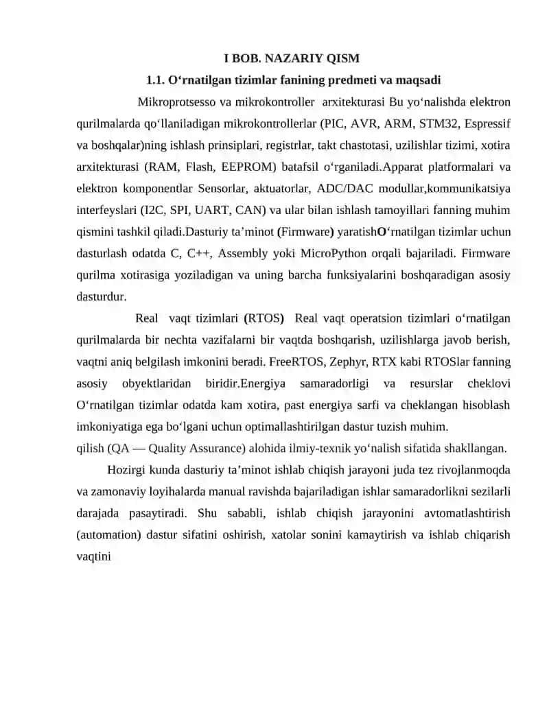 Dasturlash muhitlari va loyihalash texnologiyalari 3
