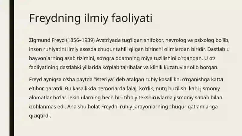 Psixanaliz Nazariyasi 3