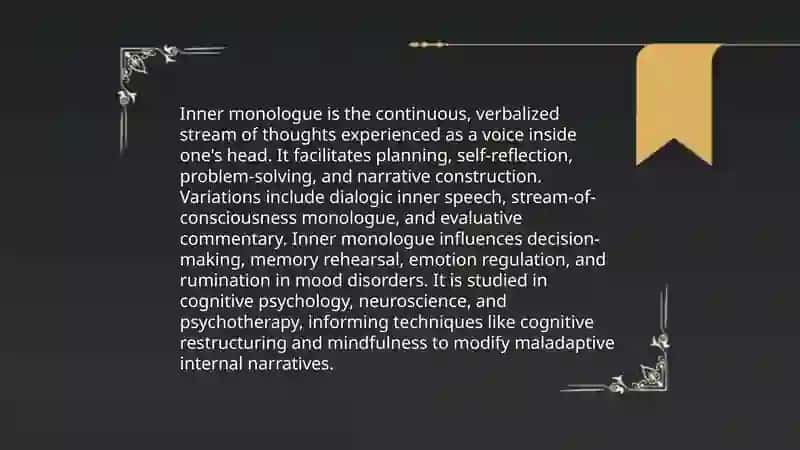 Inner voice & voice 3