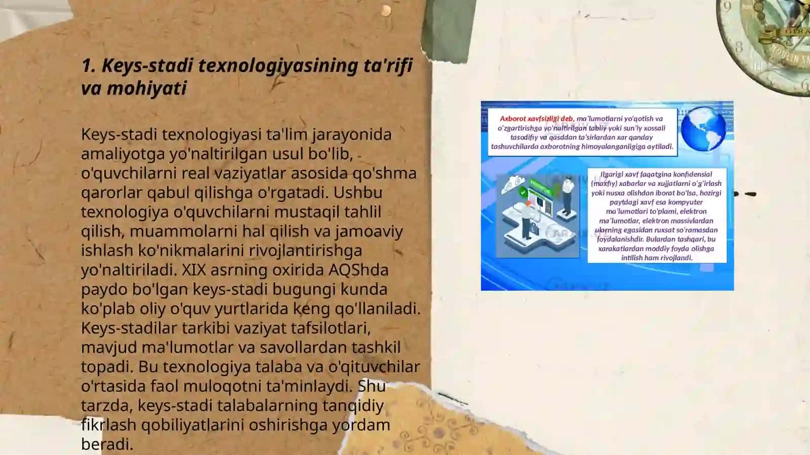 Keys-stadi texnologiyasidan sinfdan tashqari ishlarni tashkil etishda foydalanish 3