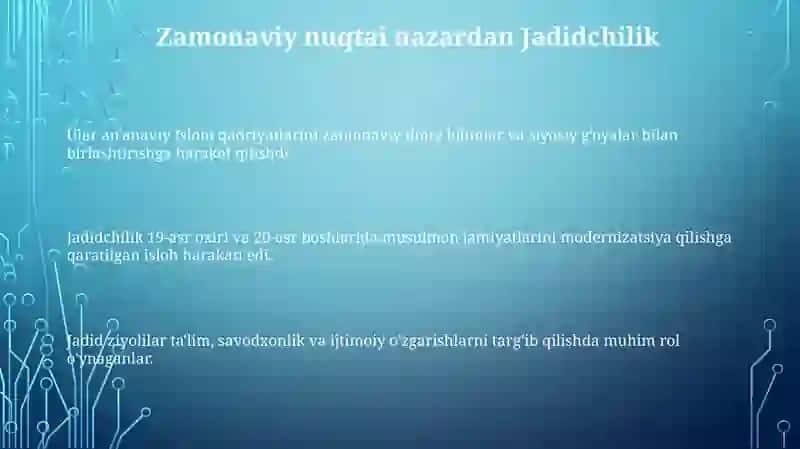 Jadid marifatparvarlarining o'lka ijtimoiy manaviy hayotida tutgan o'rni 3