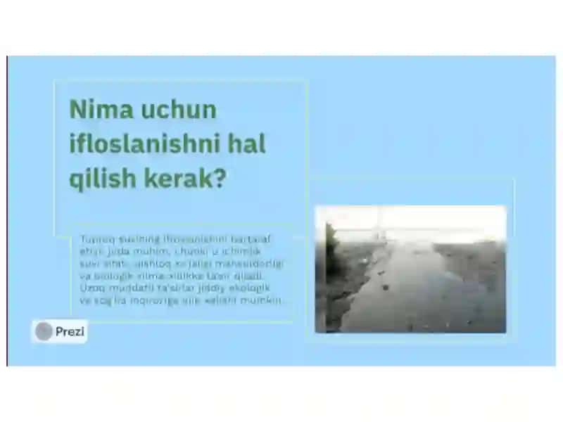 Tuproq suvining ifloslanishida Ion bog'lanishlari birikmalarini aniqlash 3