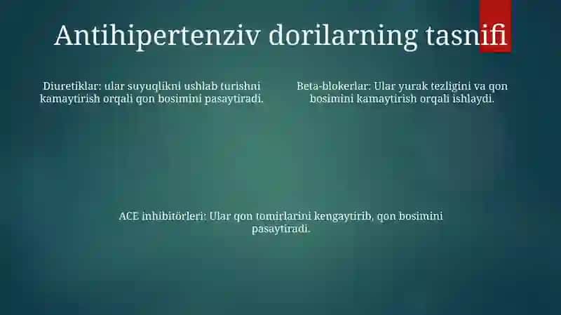 Gipertonik Kirizda Ishlatiladigon Dori Vositalari 3