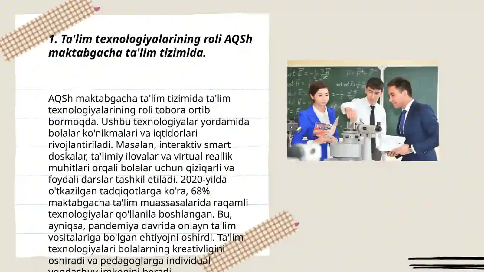 Ta'lim texnologiyalari AQSh, Germaniya va Rassiyada 3