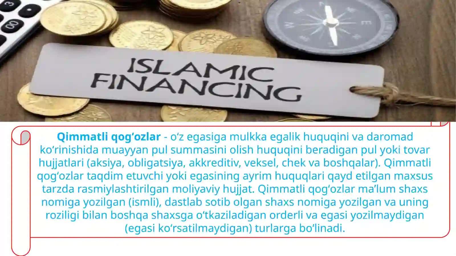 Qimmatliq og'ozlar bozorini tushunchasi 3