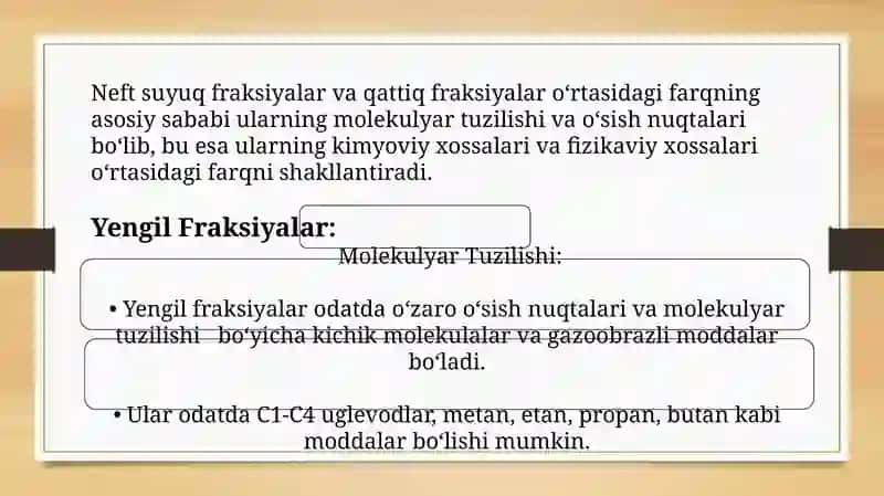 Yengil Fraksiyalar 3