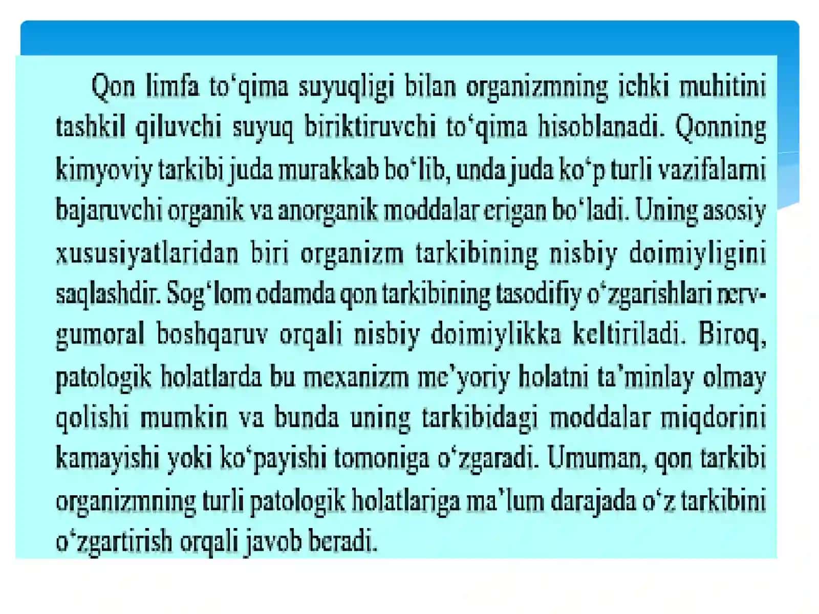 Qonlimfaretikulyartizimi Biokimyosi 3