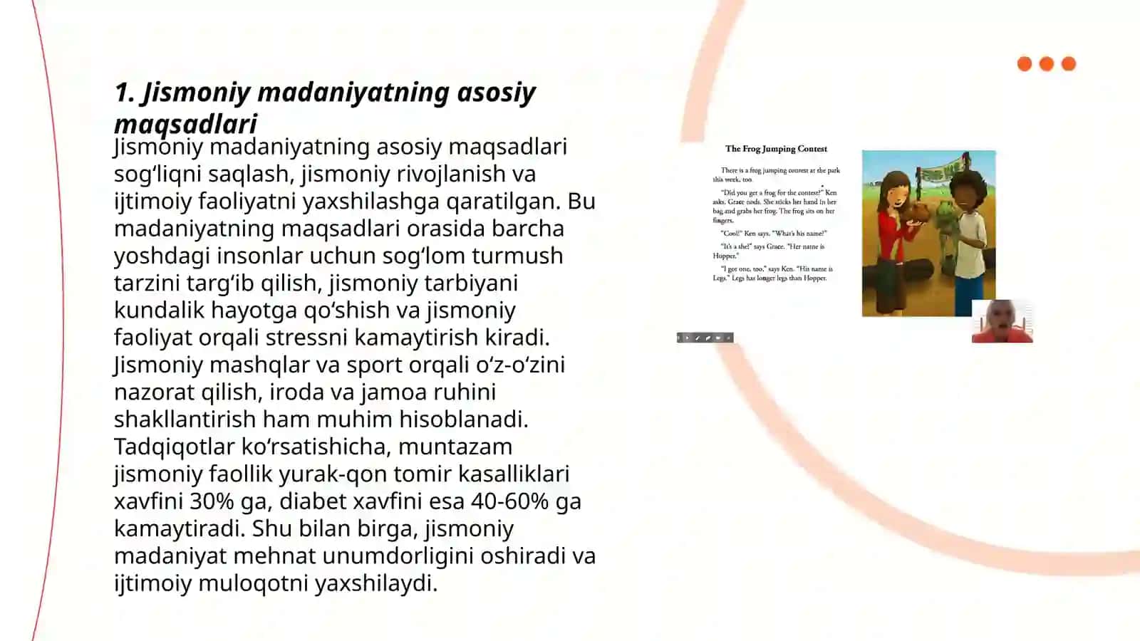 Jismoniy madaniyat darsining mazmuni 3