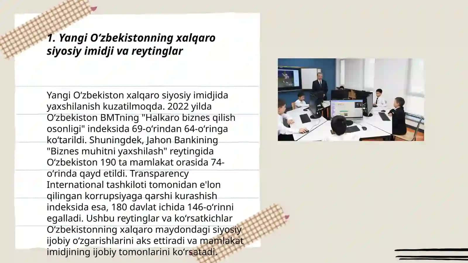 Yangi Oʻzbekistonning xalqaro siyosiy imidji va reytinglar 3