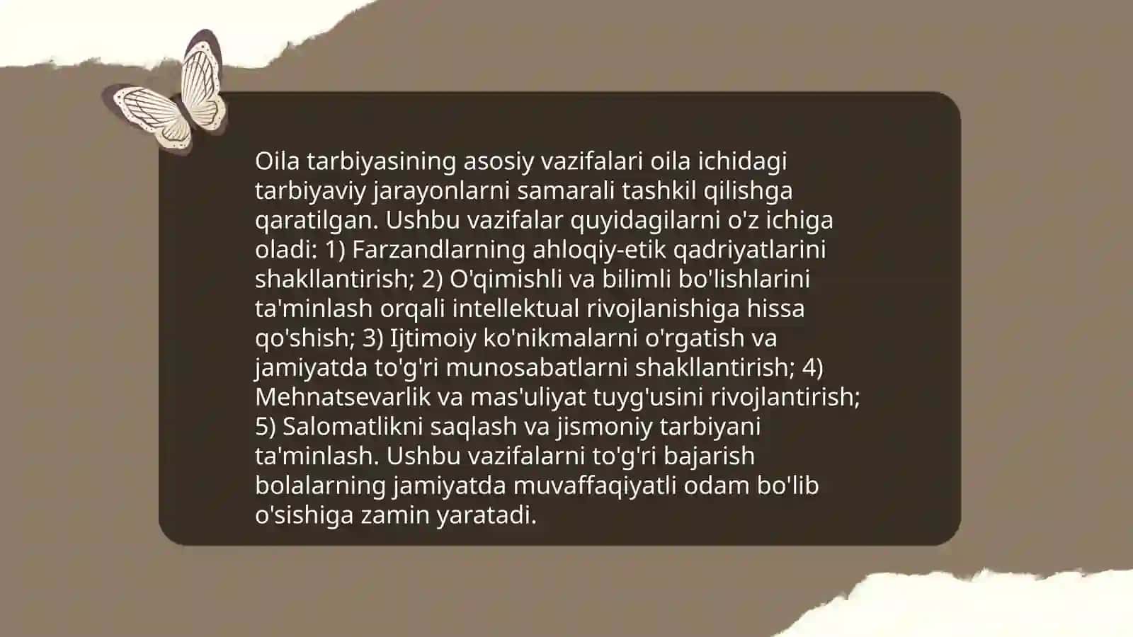 Bolalar tarbiyasida oilaning òrni 3