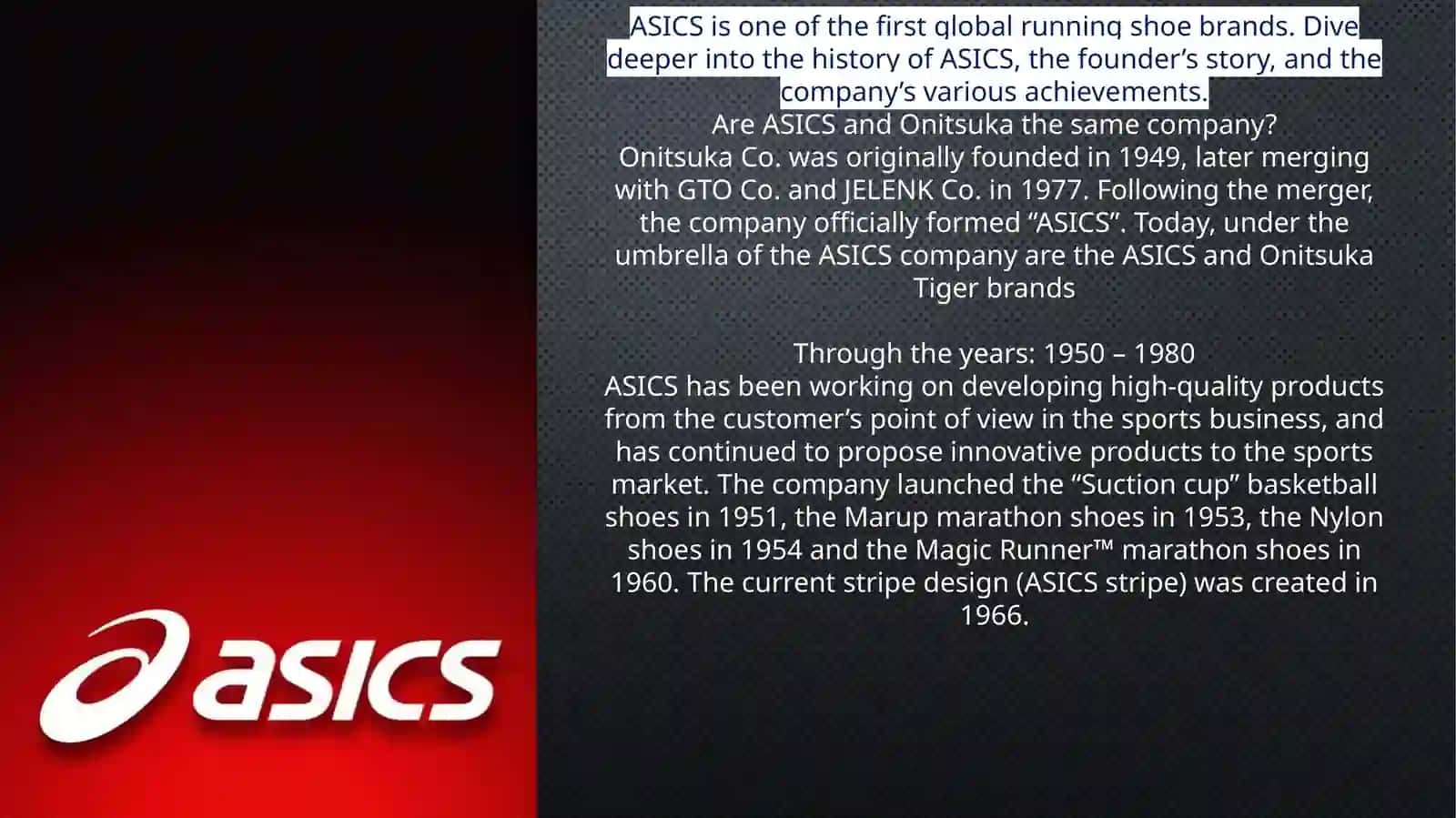 ASICS’ Founder Story and Brand History 3