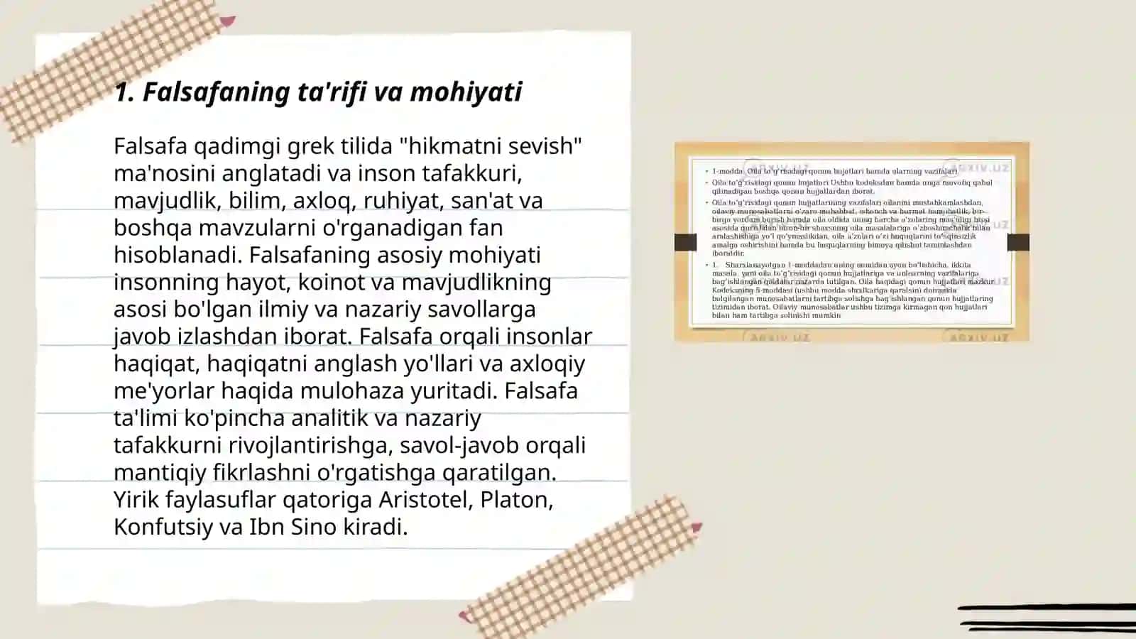 Falsafaning mohiyati va jamiyat taraqqiyotidagi roʻli 3