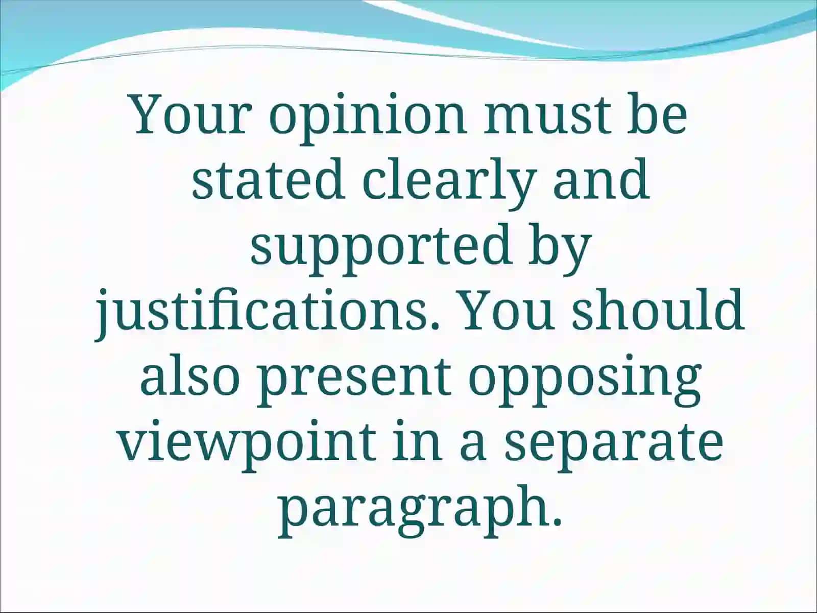 Opinion Essays 3