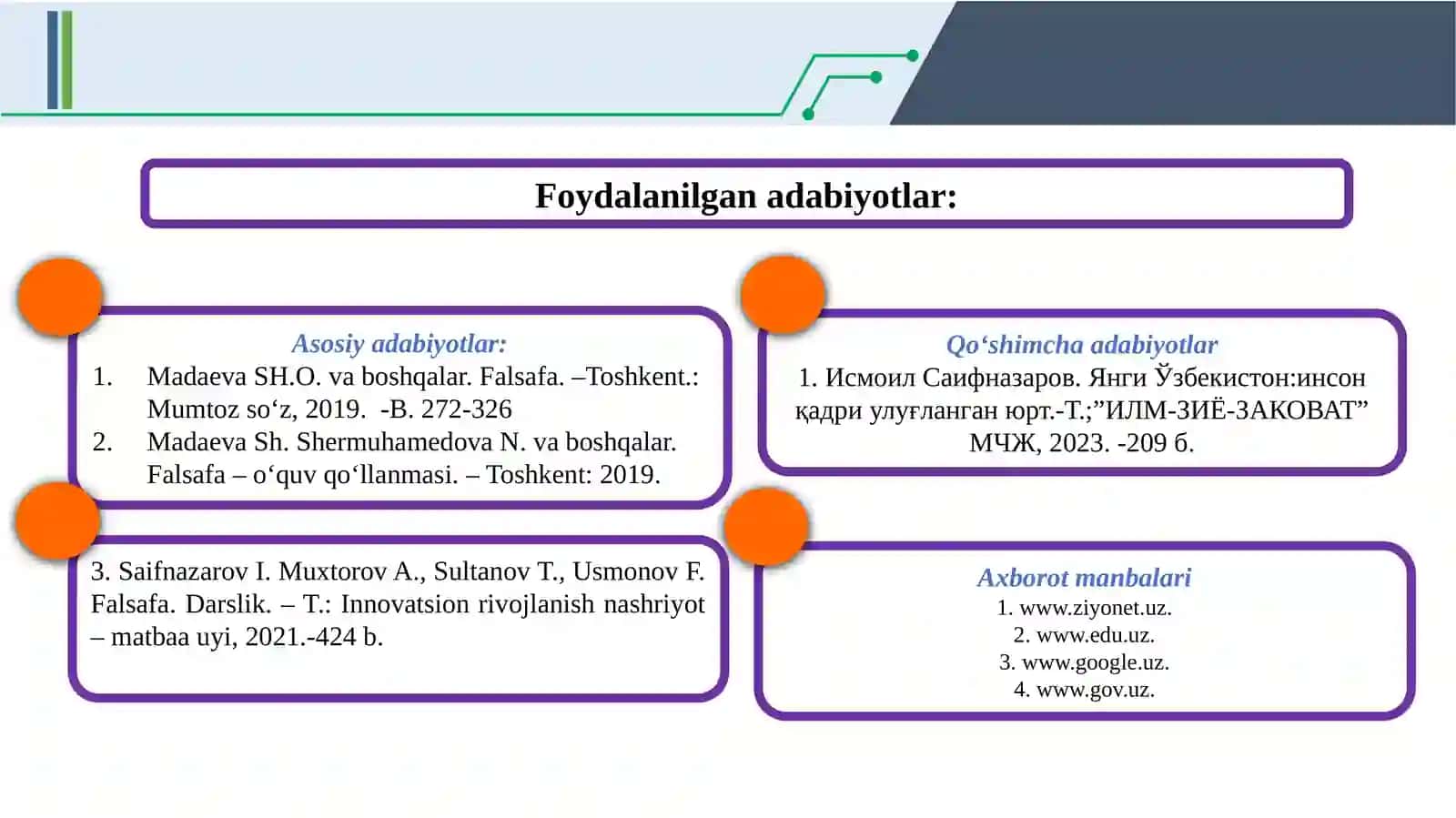 Jamiyat falsafasi (2 soat) ma’ruza 3