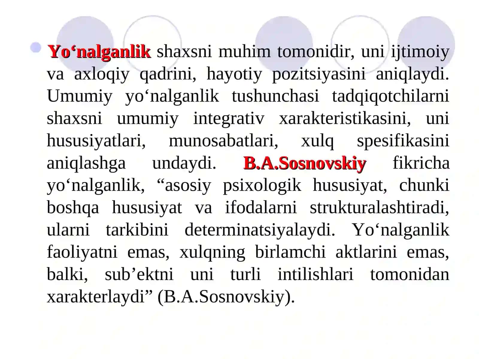Motivatsiyani eksperimental sharoitda o'rganish 3